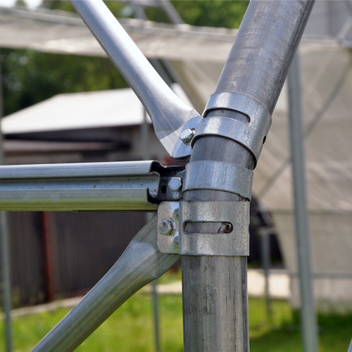 Obejma Omega na rurę  2" Premium (podwójna)