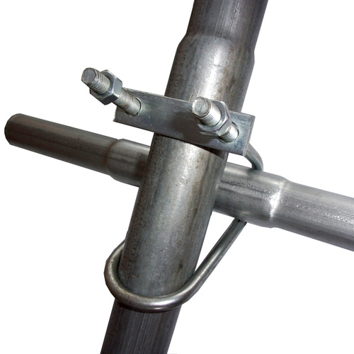 Obejma jarzmowa krzyżowa rura/rura  6/4" x 3/4"