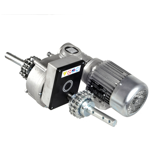 Napęd DVE2 1400  0,55kW 2,6 obr-min ze sprzęgłem łańcuchowym do zasłon