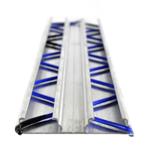 Aluminum clip double complete