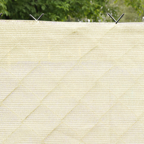 Siatka na płot GeoSol 240g/m2  Gold Ivory b.o. 2m 2x4,8m