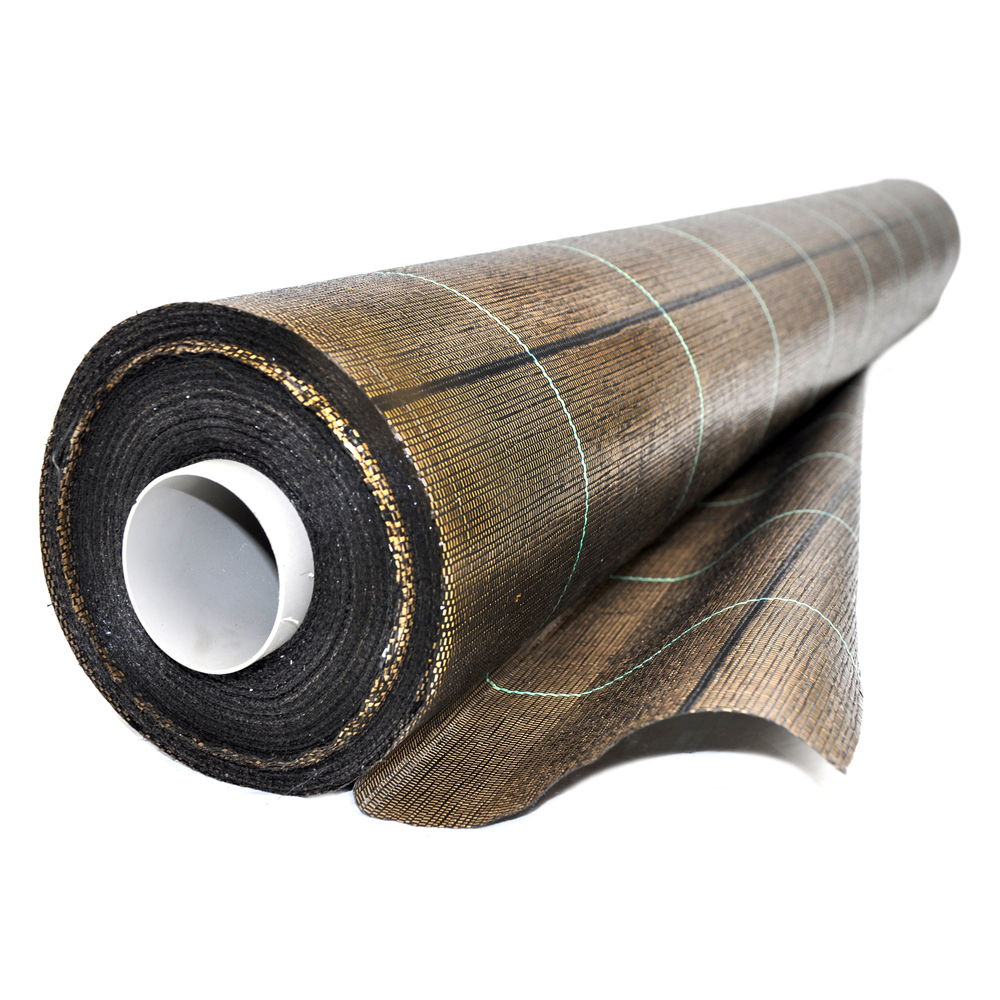 Agrotkanina GeoTerra 100g/m2 brązowa  0,85x100m, 15x15