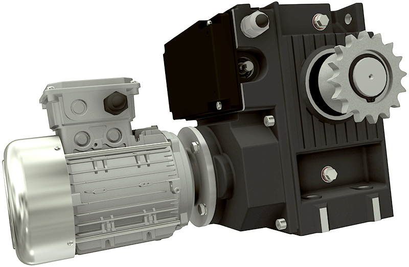 Napęd Ridder RW1200-3S  1,1kW sprzęgło łańcuchowe