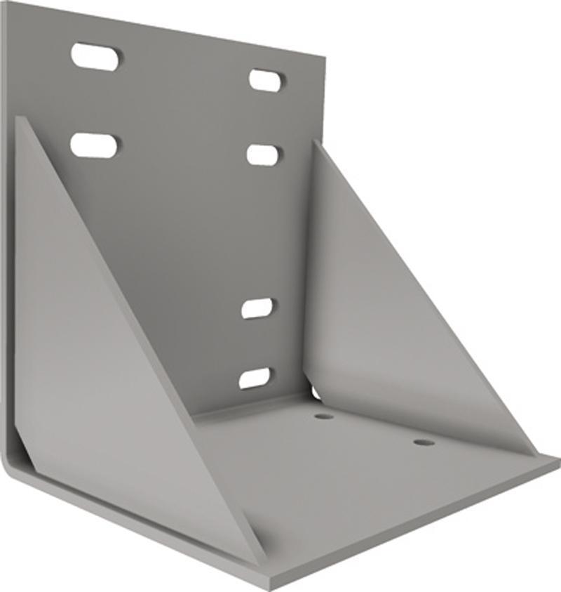 Mounting plate SQ 100 - Right angled - W - Wire screen RW800