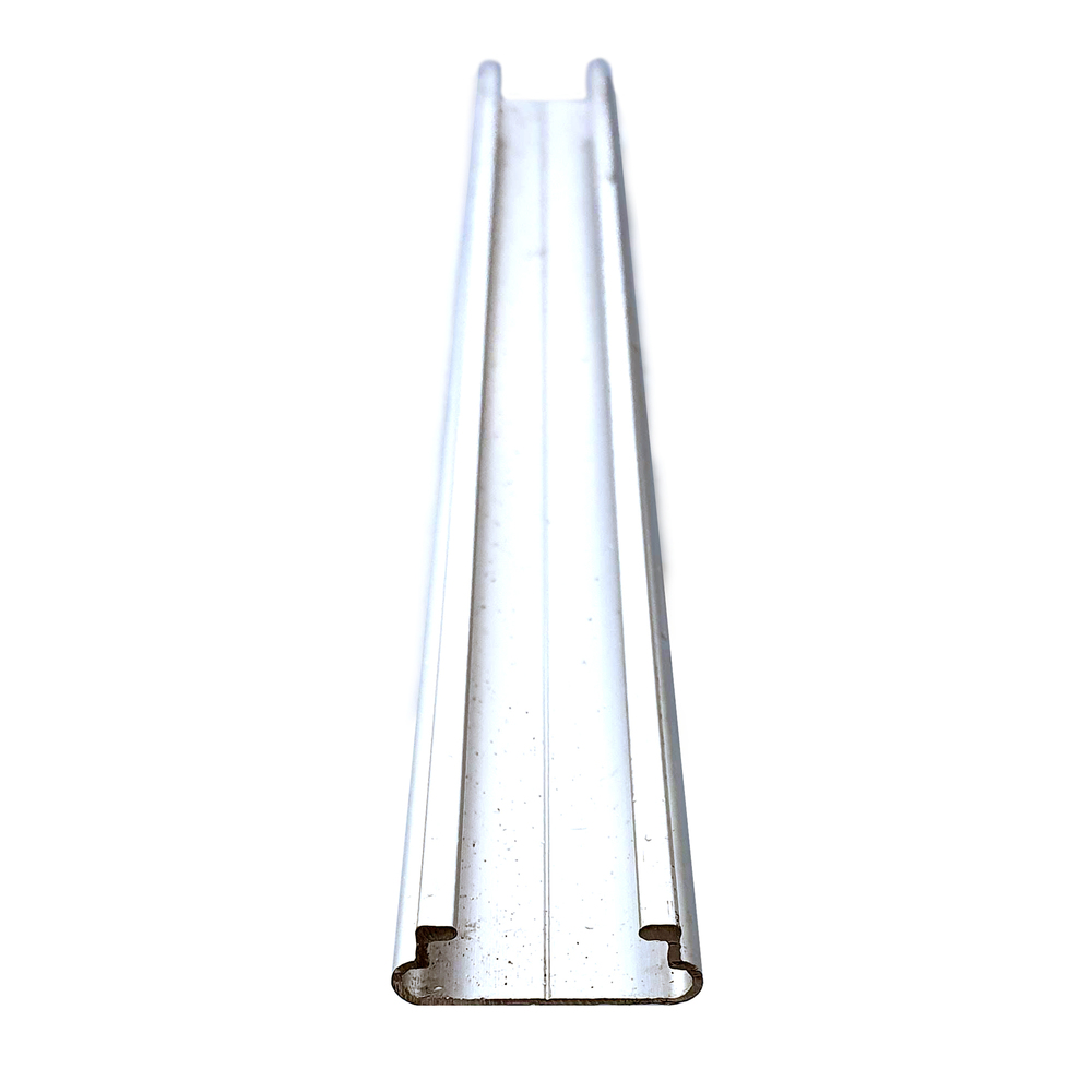 Aluminum profile for spring clip