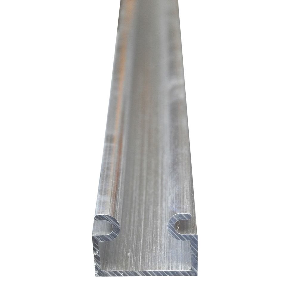 Aluminum profile for universal clip