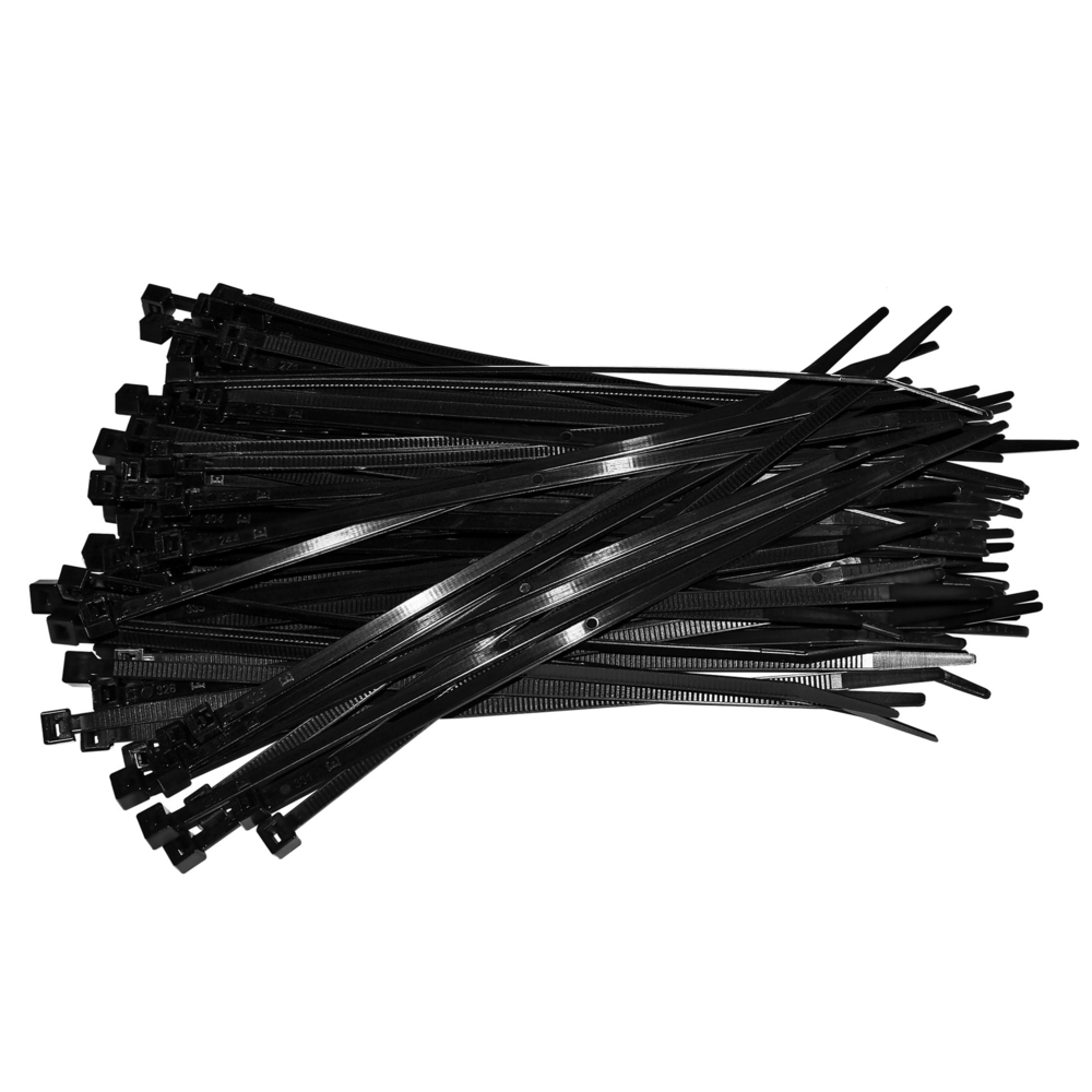 Opaska montażowa kablowa 200x4,8  100szt - czarna