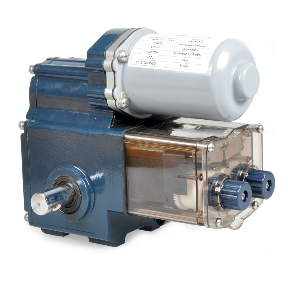 Gear motor 220V 120W roll-up vent  double