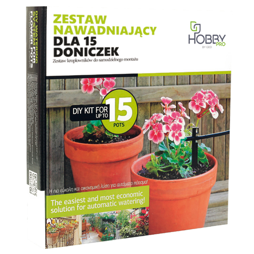 Zestaw do nawadniania (DIY) 15 doniczek