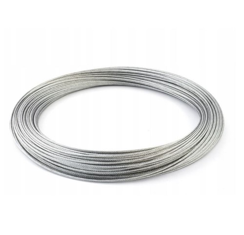 Galvanized steel rope fi 8 7x7/1000m