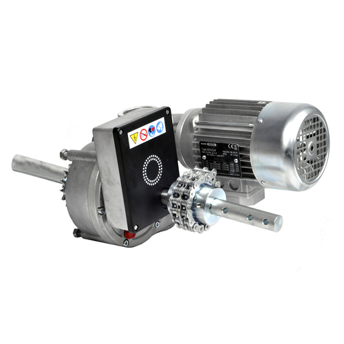 Napęd DVE2 1400  0,55kW 2,6 obr-min ze sprzęgłem łańcuchowym do zasłon